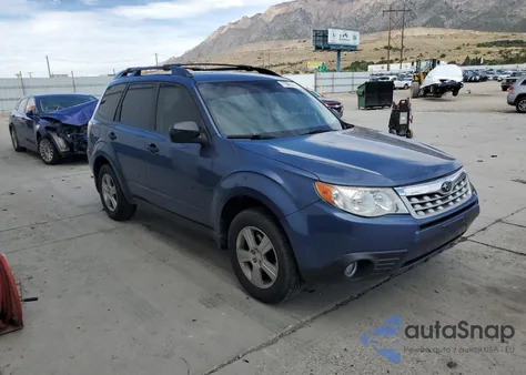 2012 Subaru Forester 2.5X from USA, damaged, VIN JF2SHABC9CH403321